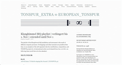 Desktop Screenshot of klanghimmelmq.tonspur.at
